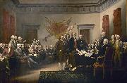 John Trumbull The Declaration of Independence oil